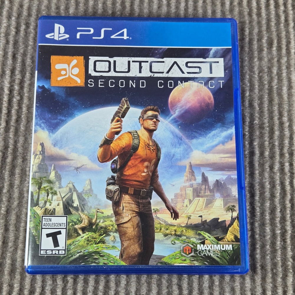 Maximum Games PS4 Outcast Second Contact PlayStation 4 Video Game